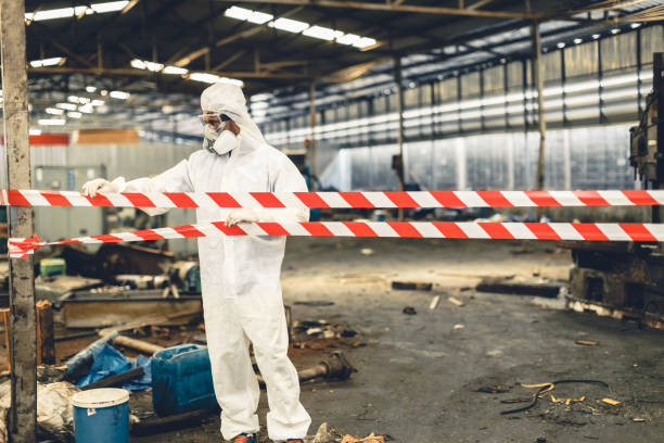 Professional Biohazard technician working in Marlborough, NH